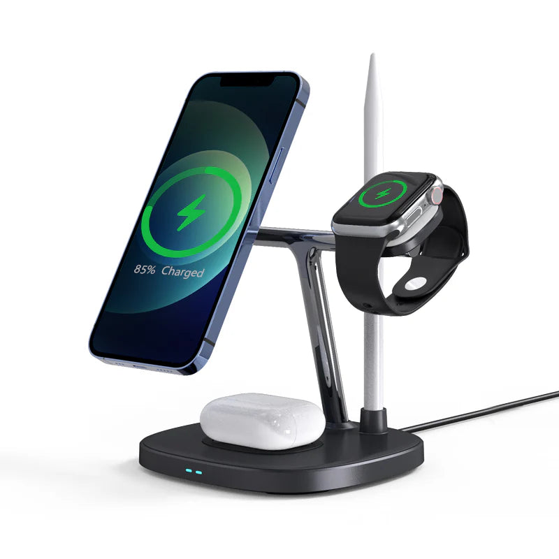 Yesido 15W 4 in 1 Wireless Charger Stand DS12 Yesido 15W 4 in 1 Wireless Charger Stand DS12